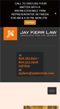 Mobile Screenshot of jaykerrlaw.com